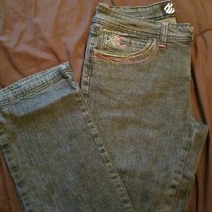 Rocawear blk denim jeans